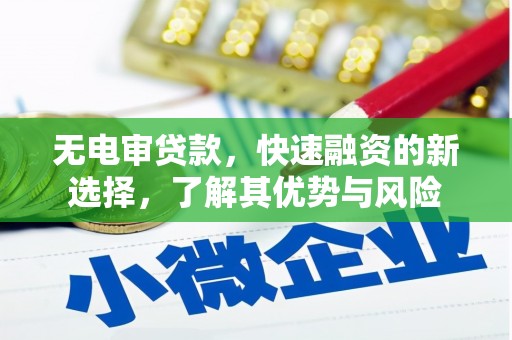 铁锋无电审贷款，快速融资的新选择，了解其优势与风险
