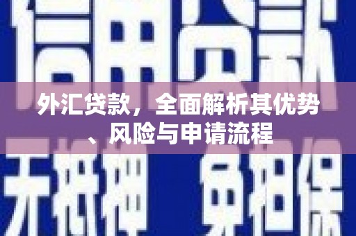 铁锋外汇贷款，全面解析其优势、风险与申请流程