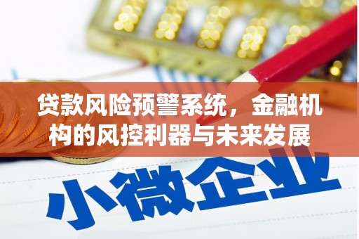 铁锋贷款风险预警系统，金融机构的风控利器与未来发展