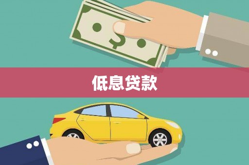 铁锋低息贷款