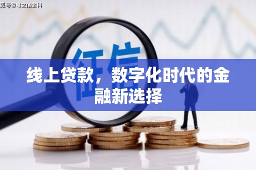 铁锋线上贷款，数字化时代的金融新选择