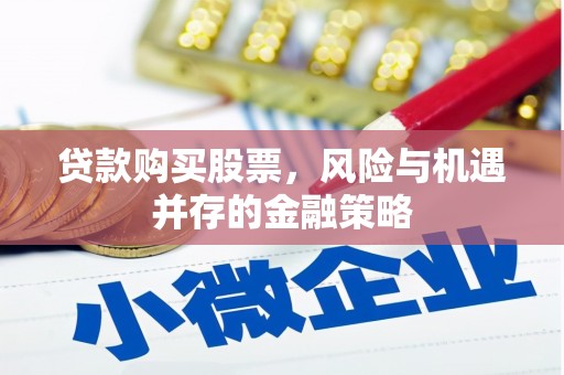 铁锋贷款购买股票，风险与机遇并存的金融策略